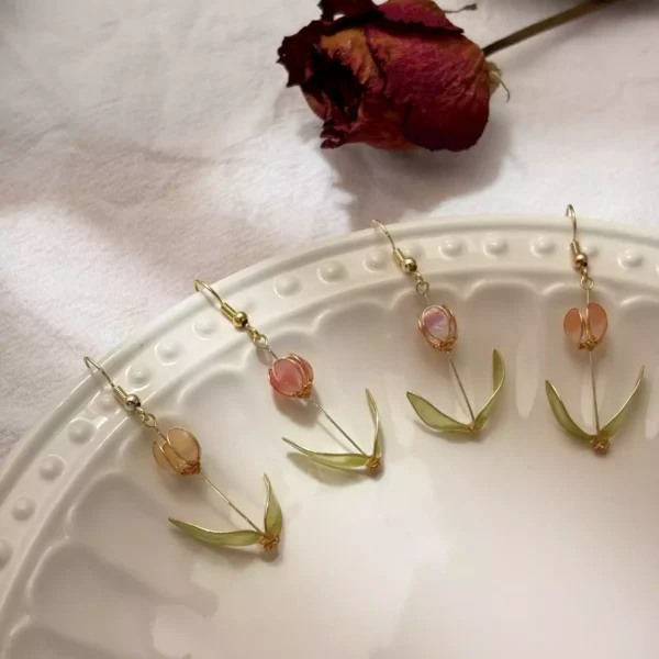 純粹的愛·耳環 *.｡ ☂  | 黃銅