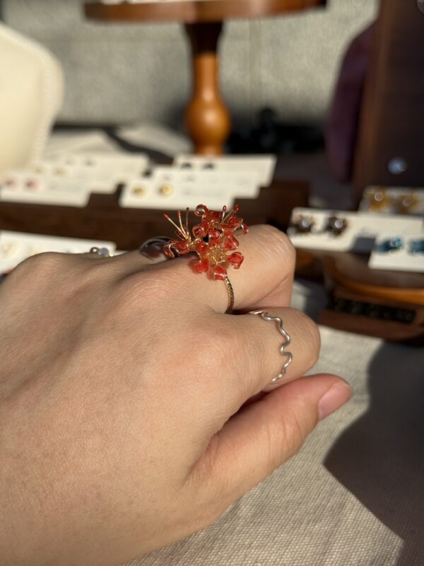 花開彼岸·戒指 *.｡ ☂ | 黃銅