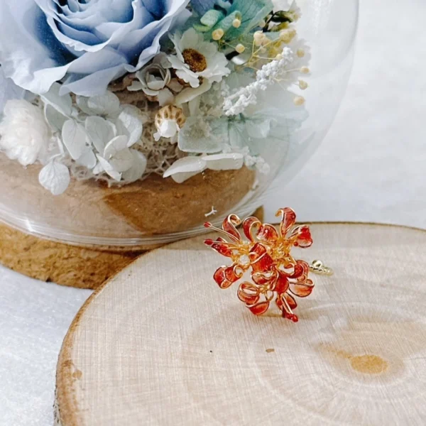 花開彼岸·戒指 *.｡ ☂ | 黃銅