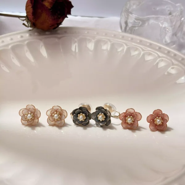 2507180732857524 梅雨·耳環 *.。☂ 金線款 | 鈦鋼