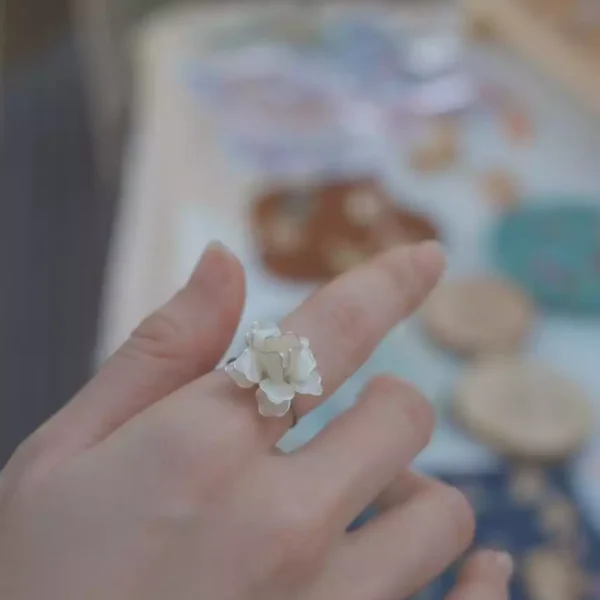 天雨花·戒指 *.｡ ☂ | 黃銅