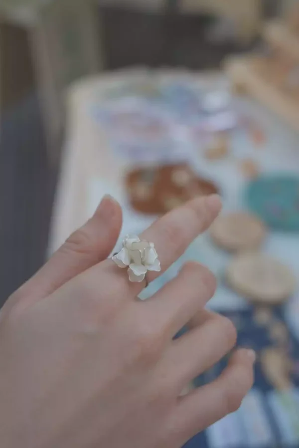 天雨花·戒指 *.｡ ☂ | 黃銅