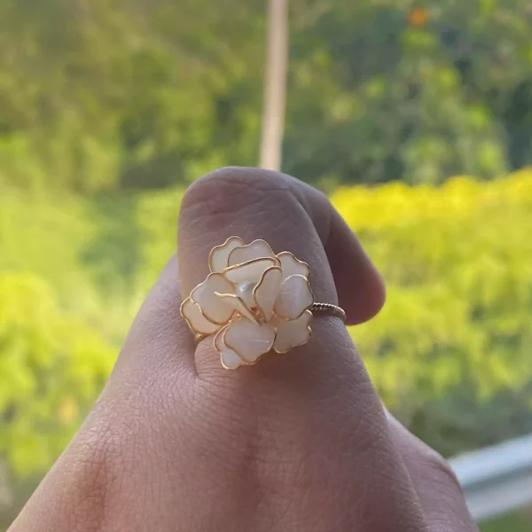 天雨花·戒指 *.｡ ☂ | 黃銅