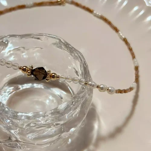 LINE_ALBUM_暮光 crepuscolo_250919_2 暮光 crepuscolo·項鍊*.。☂ 珍珠天然石系列 | 黃銅