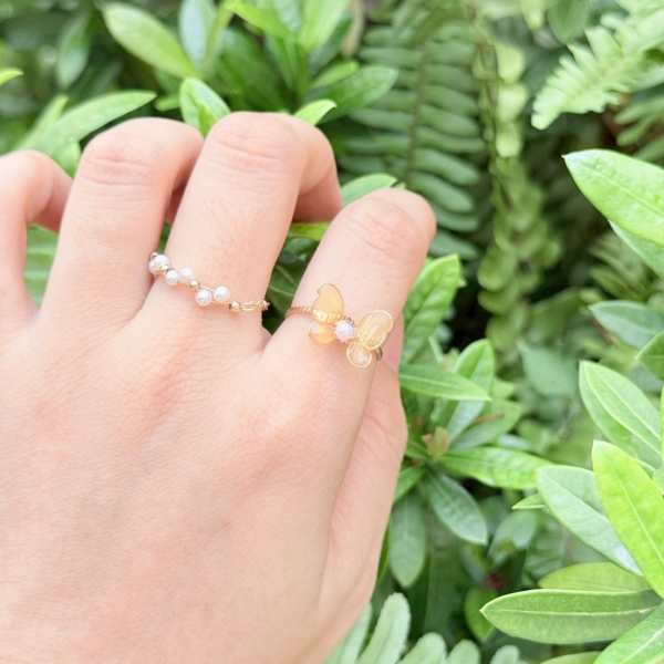 蝶舞·戒指 *.｡ ☂ | 黃銅