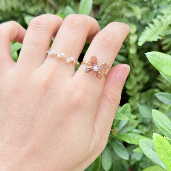 蝶舞·戒指 *.｡ ☂ | 黃銅