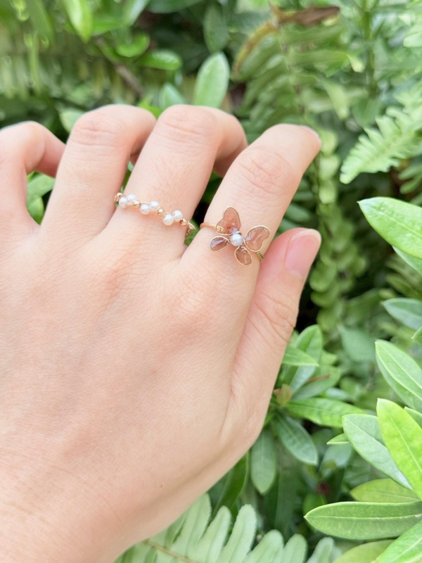 蝶舞·戒指 *.｡ ☂ | 黃銅