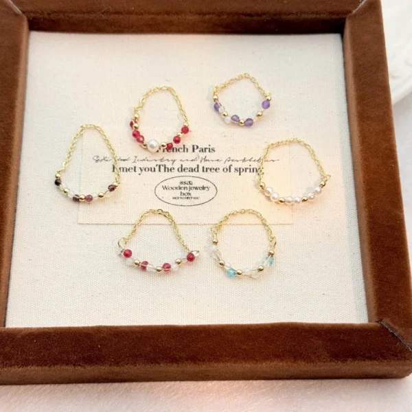 LINE_ALBUM_20251017_251017_45 織語·鍊戒*.。☂ 珍珠天然石系列 | 美國注金