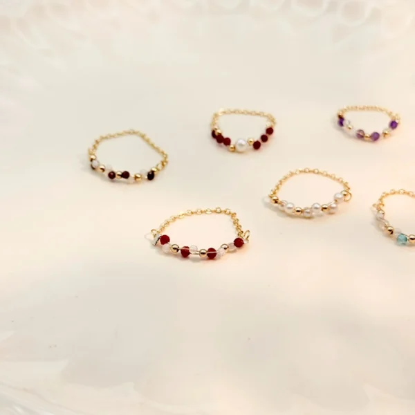 LINE_ALBUM_20251017_251017_51 織語·鍊戒*.。☂ 珍珠天然石系列 | 美國注金