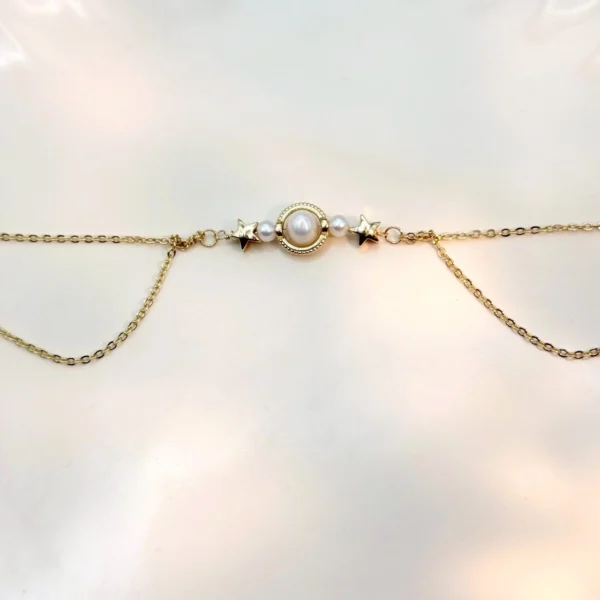 星語之戀·手鍊*.｡☂ 珍珠天然石系列 | 黃銅