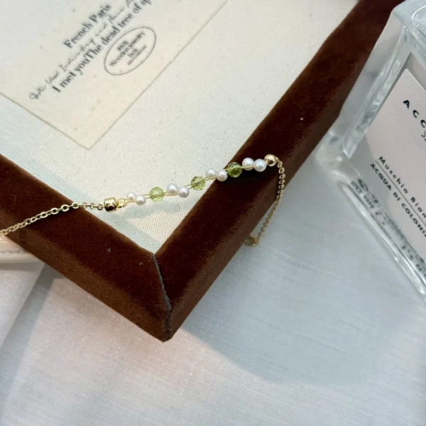 晨露詩篇·手鍊*.｡☂ 珍珠天然石系列 | 美國注金