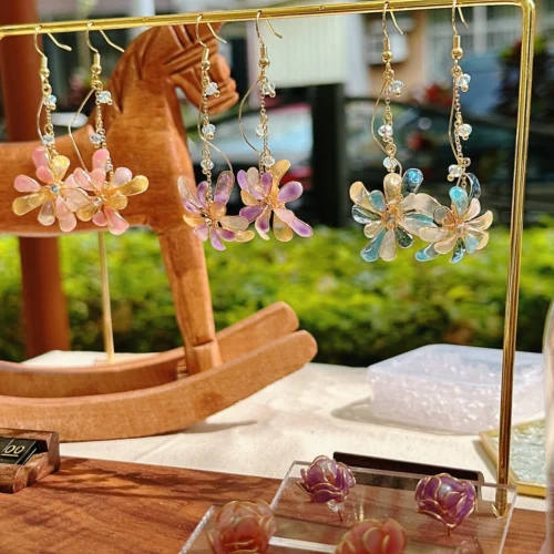 LINE_ALBUM_329-330_250331_17 絢爛煙花·耳環 *.。☂ | 黃銅