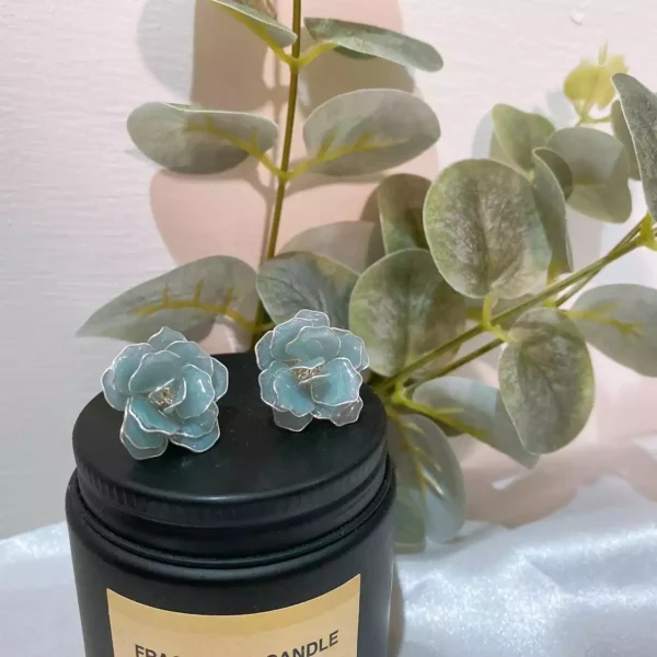 一朵玫瑰·耳環 *.｡ ☂ | 鈦鋼