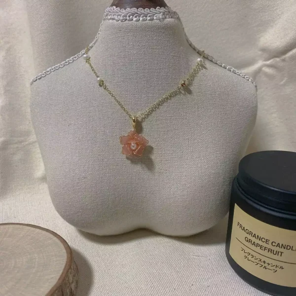 天雨花·項鍊 *.｡☂  | 黃銅