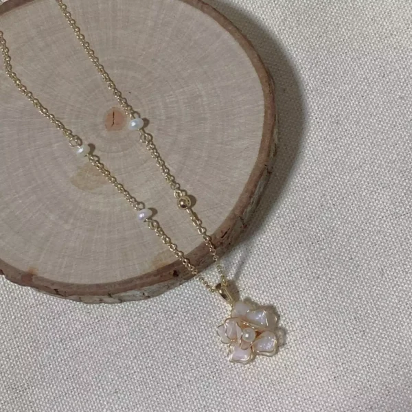 天雨花·項鍊 *.｡☂  | 黃銅