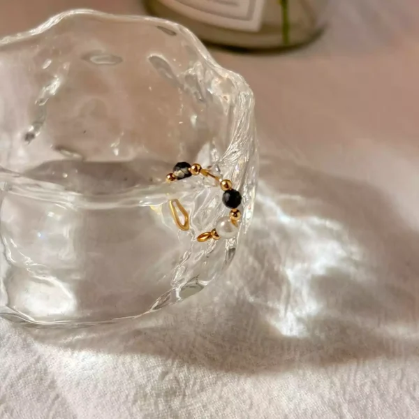 拾光水晶·耳骨夾 *.｡ ☂ | 黃銅