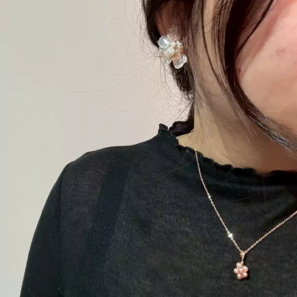 桃氣珍珠·項鍊*.｡☂ 珍珠天然石系列 | 美國注金