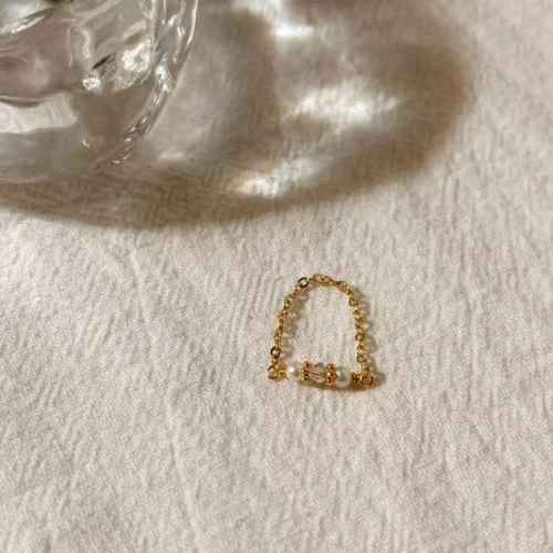 月光寶盒·鍊戒*.｡☂ 珍珠天然石系列 | 美國注金