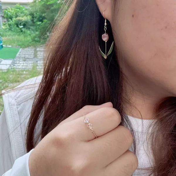 氣質鍊戒*.｡☂ 珍珠天然石系列 | 美國注金