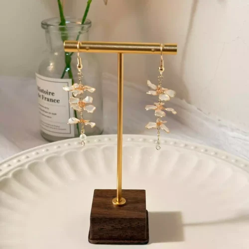 LINE_ALBUM_波光粼粼_251014_6 波光粼粼·耳環 *.。 ☂ | 黃銅