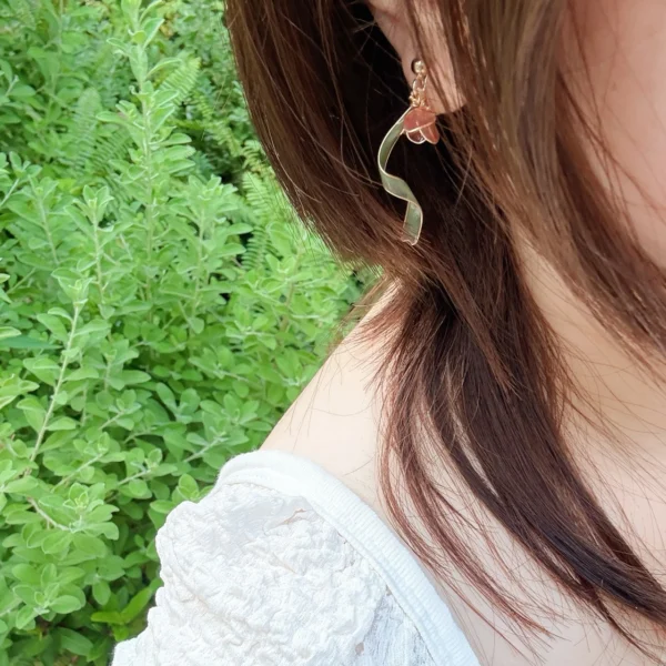 鈴鈴蘭·耳環 *.｡ ☂ | 黃銅