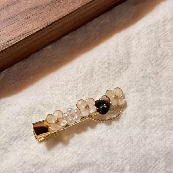 花信之年·髮夾 *.｡ ☂  | 黃銅