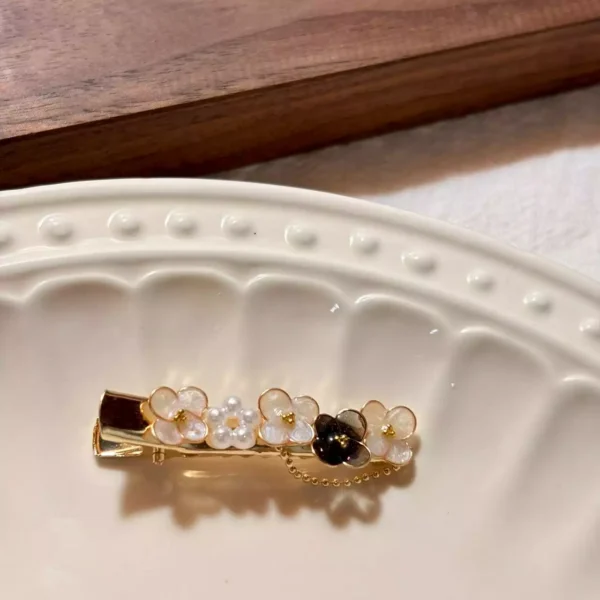 花信之年·髮夾 *.｡ ☂  | 黃銅