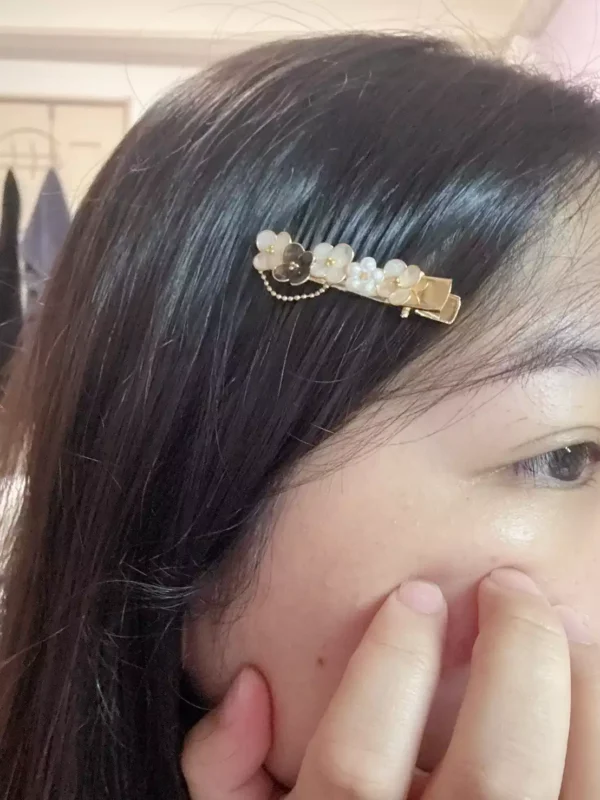 花信之年·髮夾 *.｡ ☂  | 黃銅