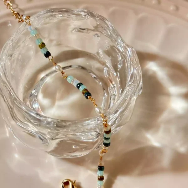 莫內花園·手鍊*.｡☂ 珍珠天然石系列 | 美國注金