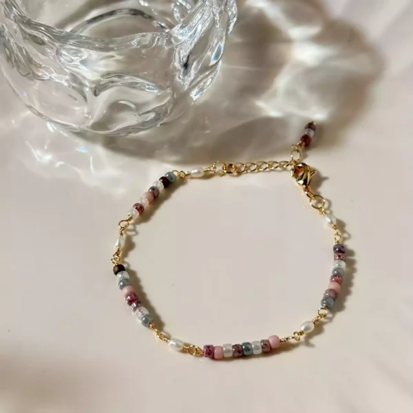 莫內花園·手鍊*.｡☂ 珍珠天然石系列 | 美國注金