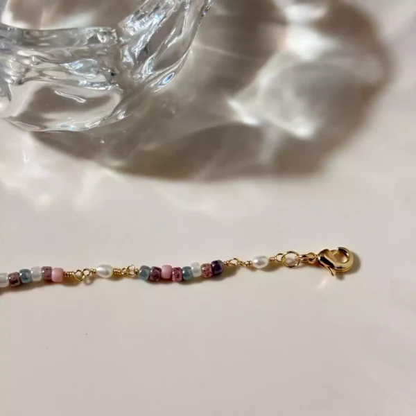 莫內花園·手鍊*.｡☂ 珍珠天然石系列 | 美國注金