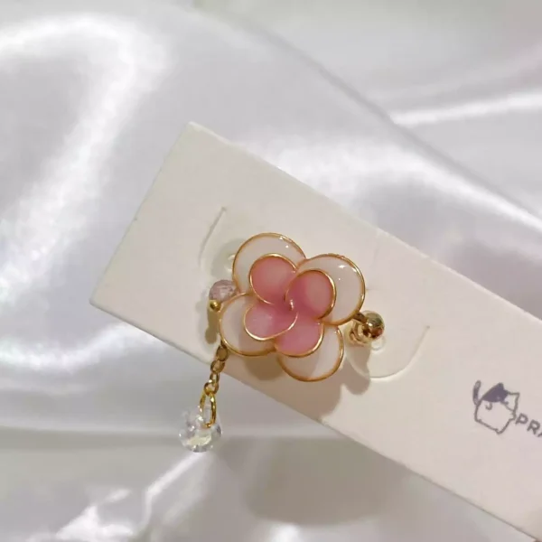 花開漫漫·耳骨夾 *.｡ ☂ | 黃銅