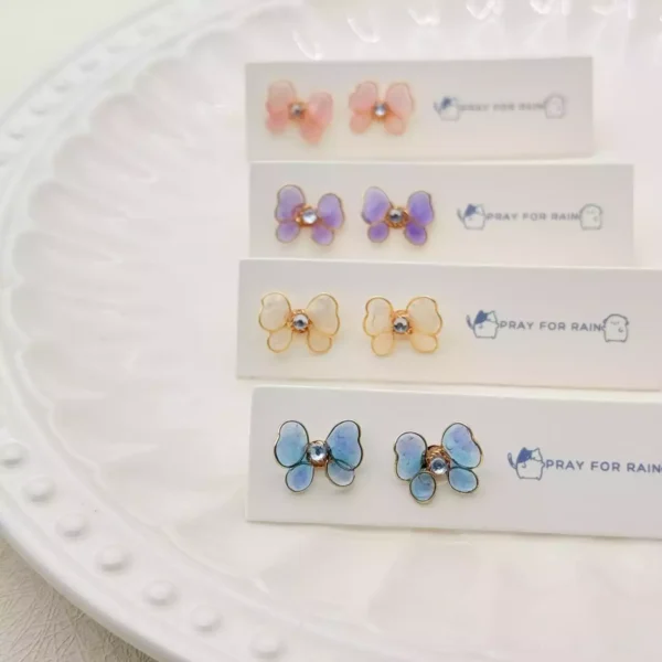 蝶舞·耳環 *.｡ ☂ | 黃銅