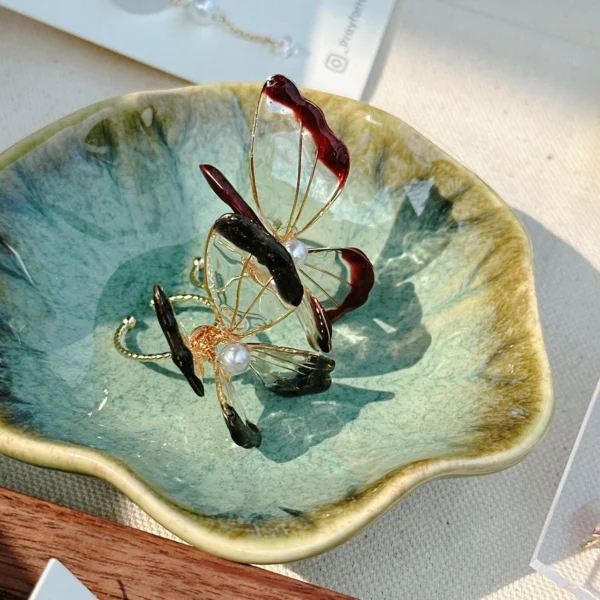 曦光蝴蝶·戒指 *.｡☂ | 黃銅