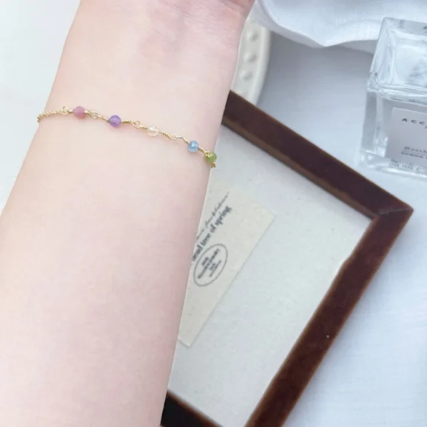 糖果序曲·手鍊*.｡☂ 珍珠天然石系列 | 美國注金