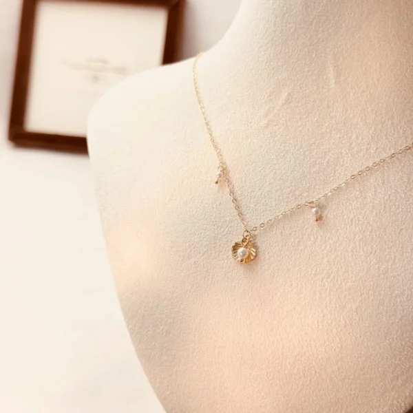 維納斯的誕生·項鍊*.｡☂ 珍珠天然石系列 | 美國注金