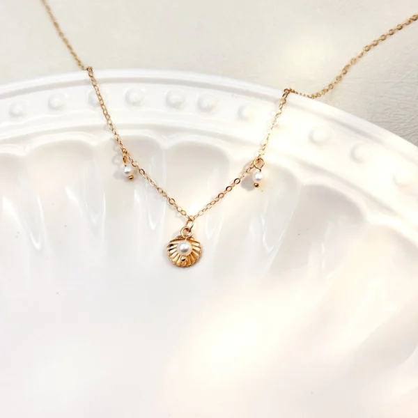 維納斯的誕生·項鍊*.｡☂ 珍珠天然石系列 | 美國注金