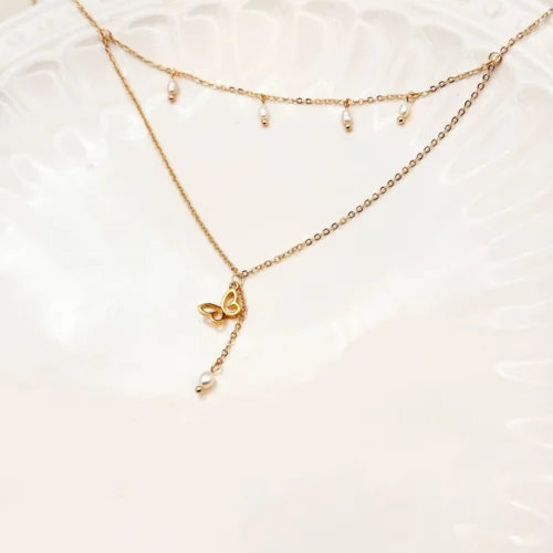 x0sa5-pj9hk 賽姬之吻·項鍊*.。☂ 珍珠天然石系列 | S925純銀