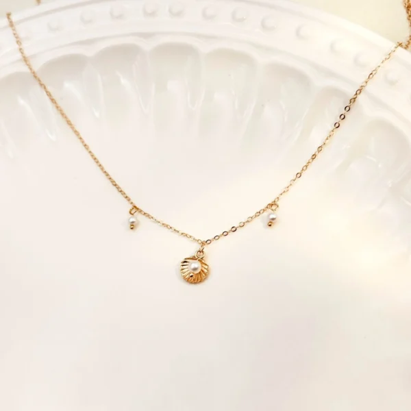 維納斯的誕生·項鍊*.｡☂ 珍珠天然石系列 | 美國注金