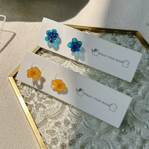 qo4sm-uhd6m 五花·耳環 *.。☂ | 鈦鋼